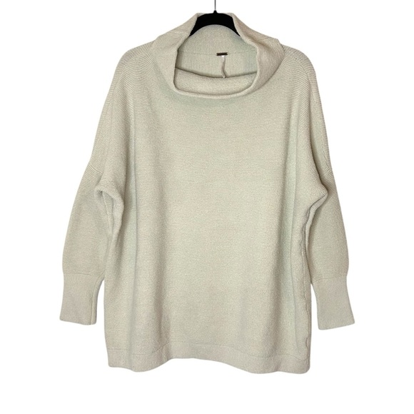 Free People Ottoman Slouchy Tunic Sweater- Size Medium - Picture 3 of 12